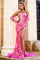 Prom Dresses Long Prom Dress Pink Multi