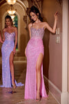 Portia and Scarlett PS24512 Sequins Formal Long Prom Dress