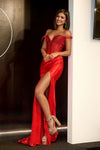 Prom Dresses Long Sleeveless Prom Dress Red