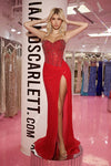 Prom Dresses Beaded Long Prom Dress Red