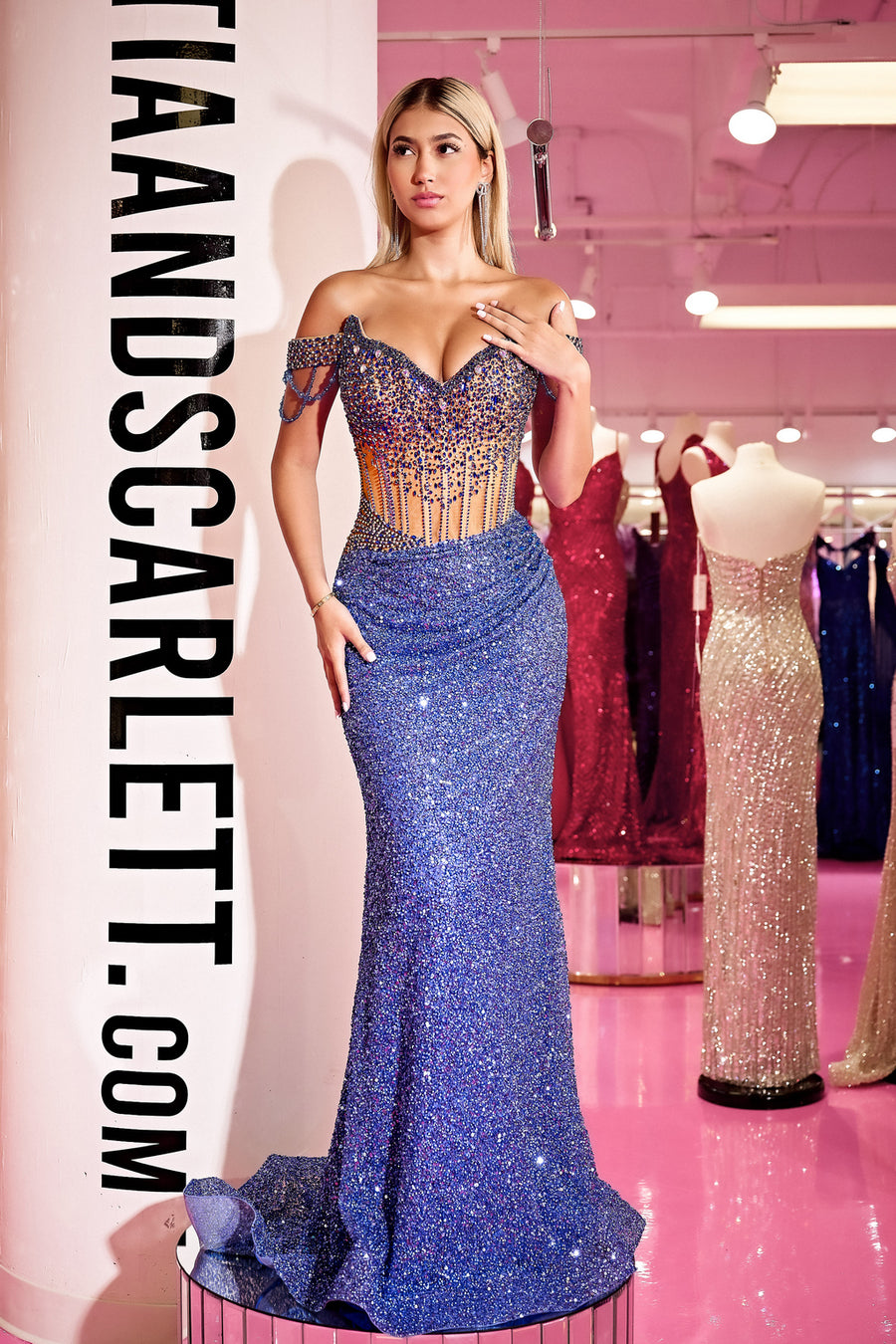 Prom Dresses Formal Long Prom Dress Blue