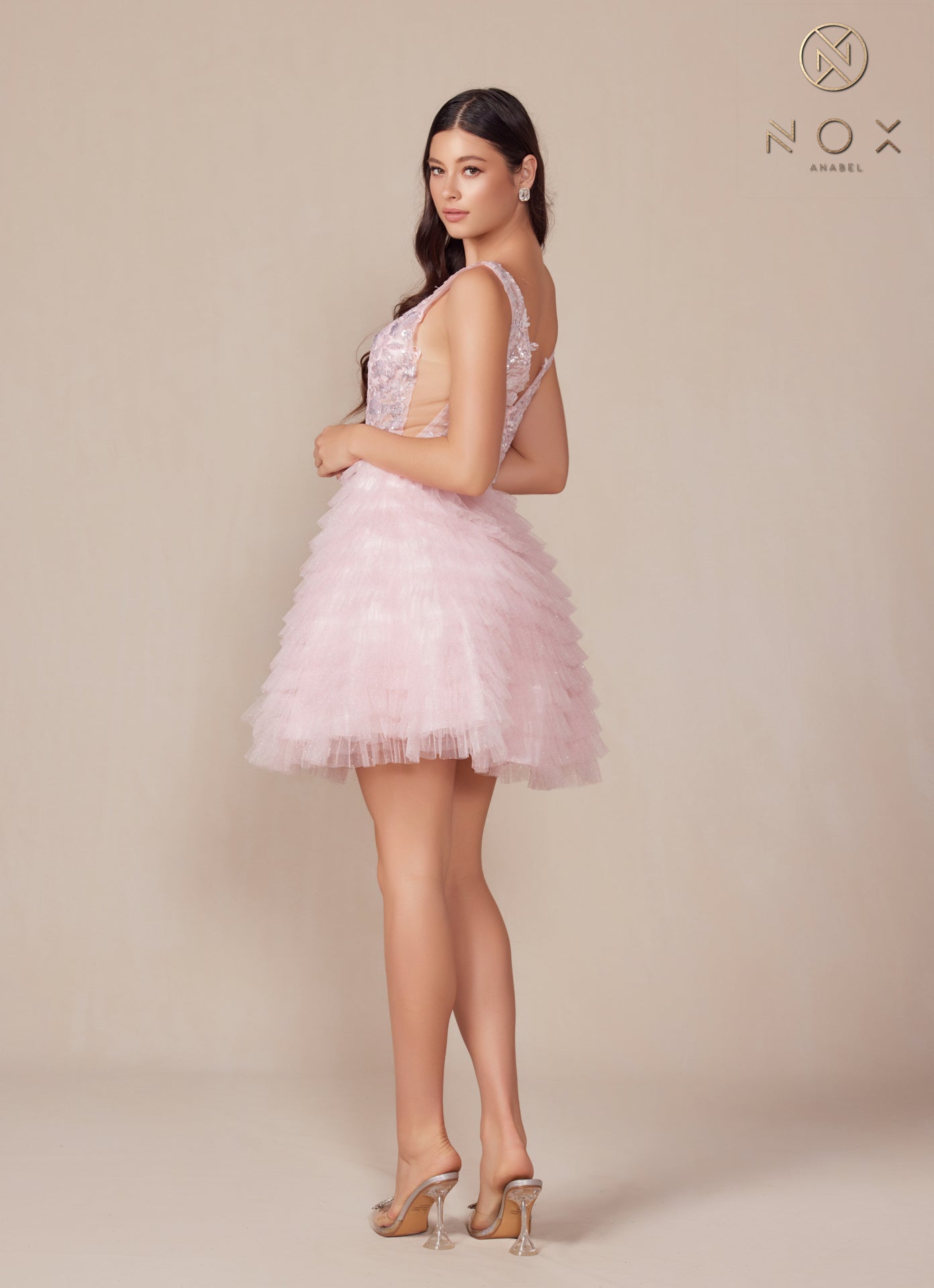 Prom Dresses Short A Line Cocktail Dress Baby Pink