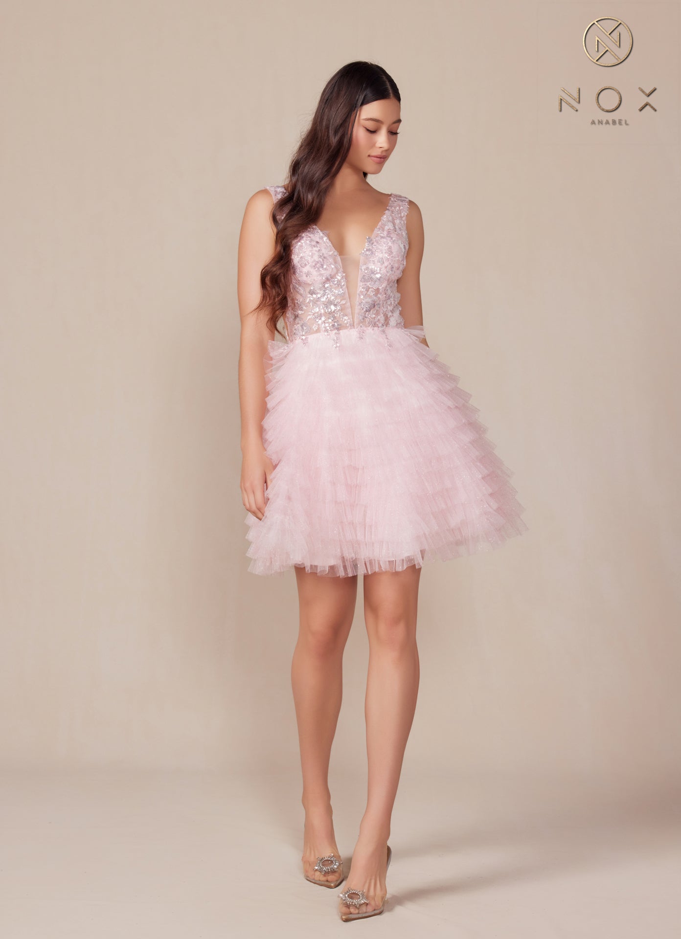 Prom Dresses Short A Line Cocktail Dress Baby Pink