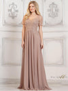 Mother of the Bride Dresses Mother of the Bride A Line Long Dress Dark Nude