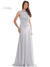 Formal Dresses Long A Line Skirt Formal Gown Silver