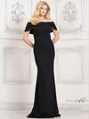 Formal Dresses Formal Fit and Flare Long Dress Black