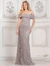 Formal Dresses Long Formal Fit and Flare Dress Silver