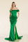 Prom Dresses Long Fitted Formal Prom Dress Emerald Green