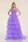 Prom Dresses Long Ruffle Tiered Prom Gown Lilac