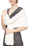 Fur Wrap Ivory