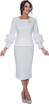 Mother of the Bride Dresses Long Sleeve Mother of the Bride Crinkle Dress White