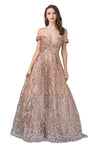 A-Line Long Prom Dress Evening Gown - The Dress Outlet ASpeed