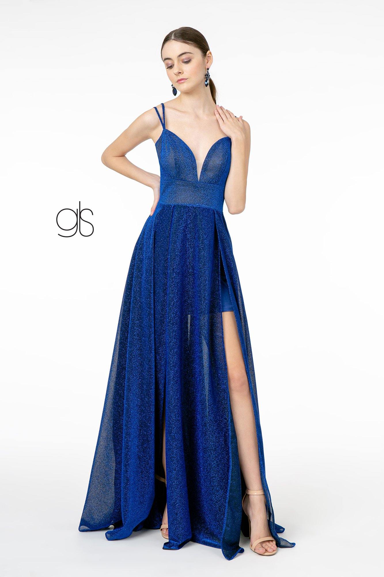 A-Line Long Prom Dress Evening Gown - The Dress Outlet Elizabeth K