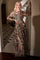 Andrea & Leo A0926 Long Sleeve Sequin Prom Dress Copper