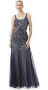 Adrianna Papell Long Formal Evening Prom Dress - The Dress Outlet Adrianna Papell