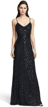 Adrianna Papell Long Formal Evening Dress - The Dress Outlet Adrianna Papell