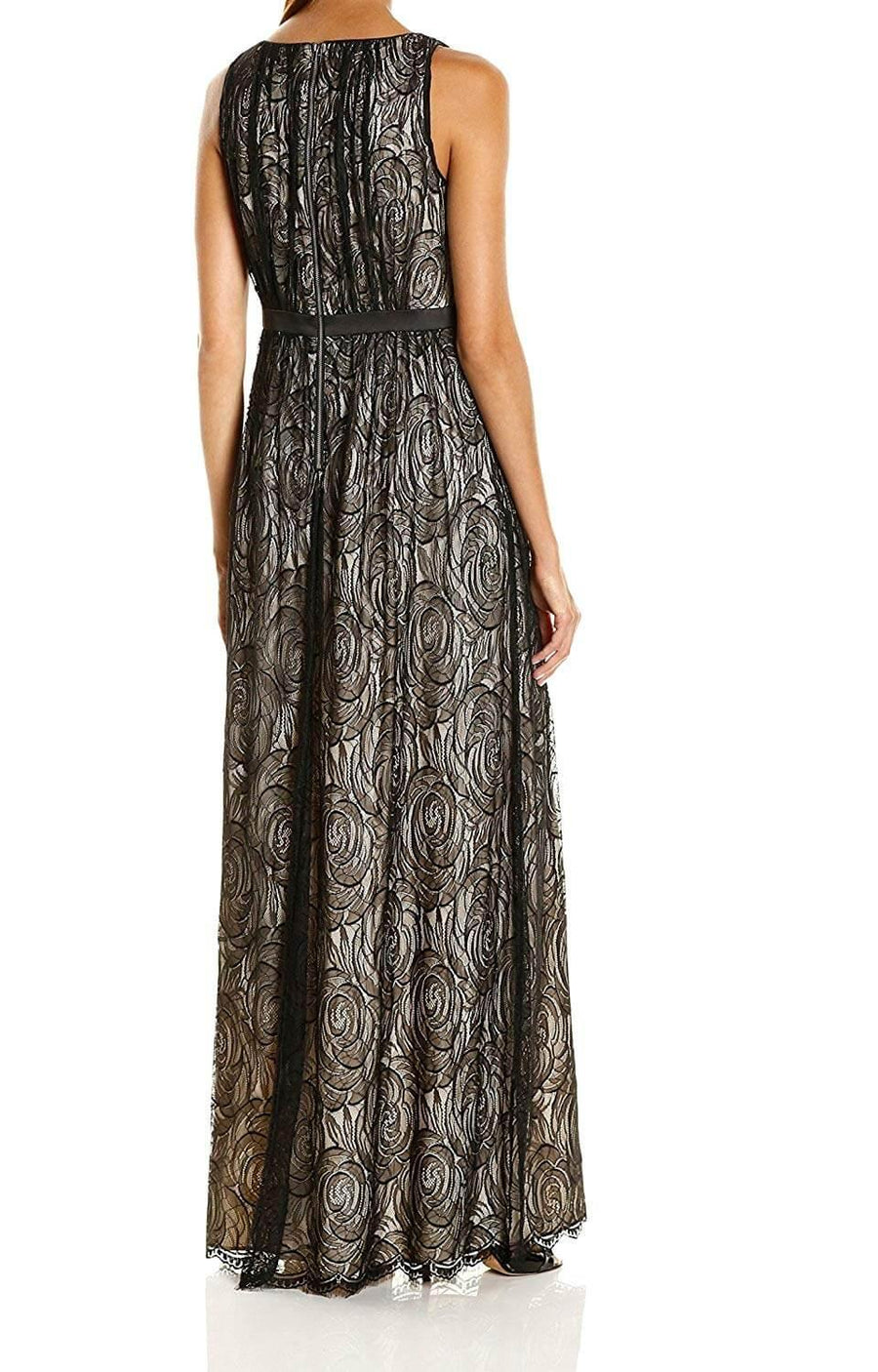 Adrianna Papell Sleeveless  Long Formal Evening Dress - The Dress Outlet Adrianna Papell