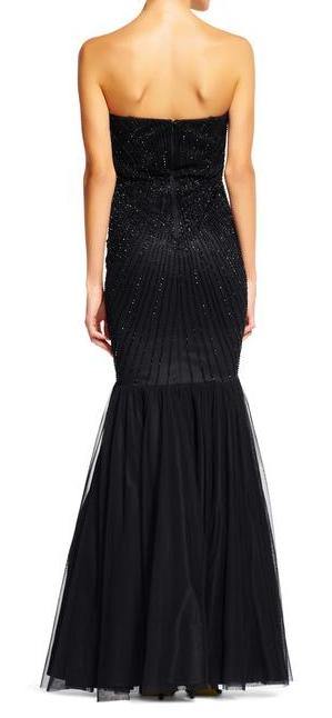 Adrianna Papell Long Homecoming Dress Evening Prom Gown - The Dress Outlet Adrianna Papell