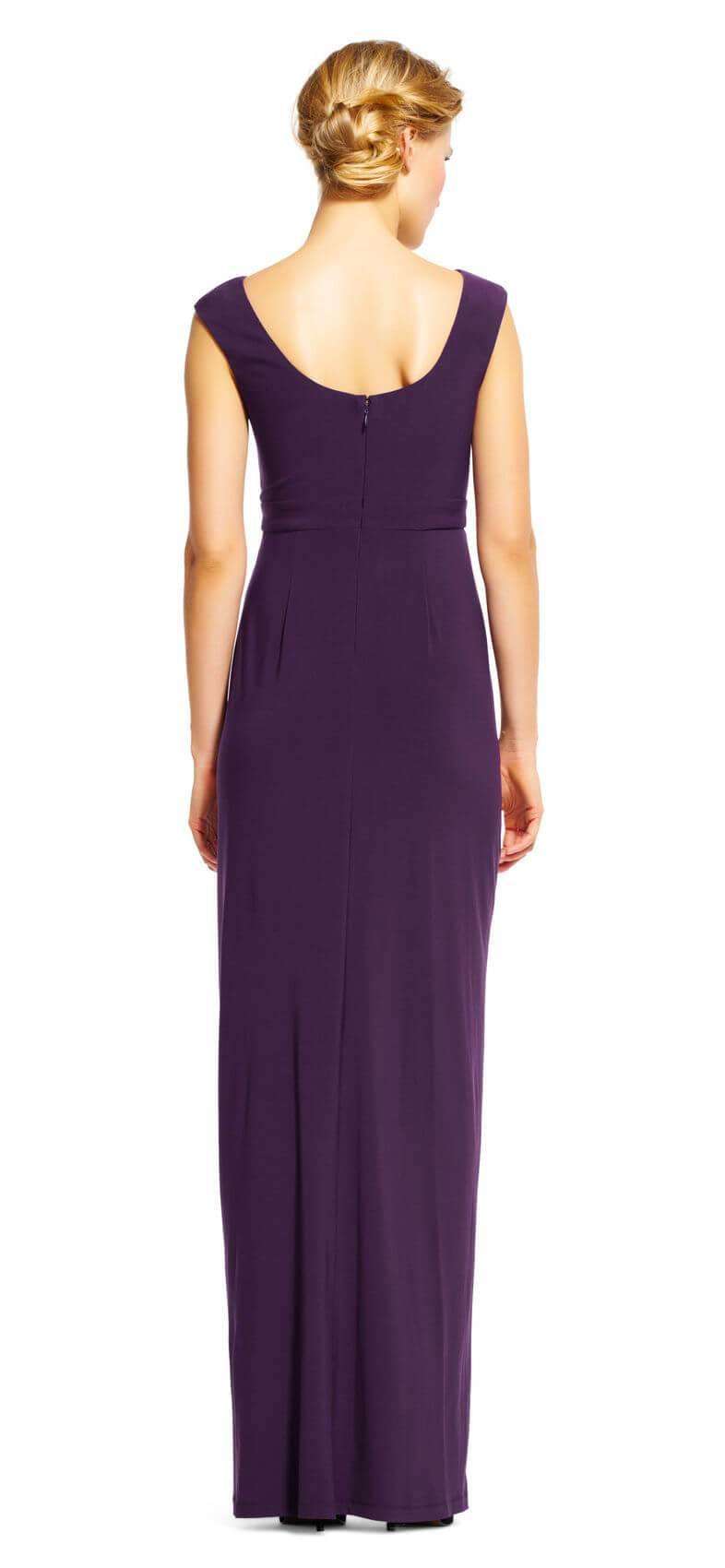 Adrianna Papell Long Formal Evening Party Dress - The Dress Outlet Adrianna Papell