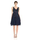 Adrianna Papell Prom Short Sleeveless Cocktail Dress - The Dress Outlet Adrianna Papell