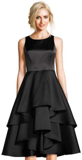 Adrianna Papell Short Sleeveless Cocktail Dress - The Dress Outlet Adrianna Papell