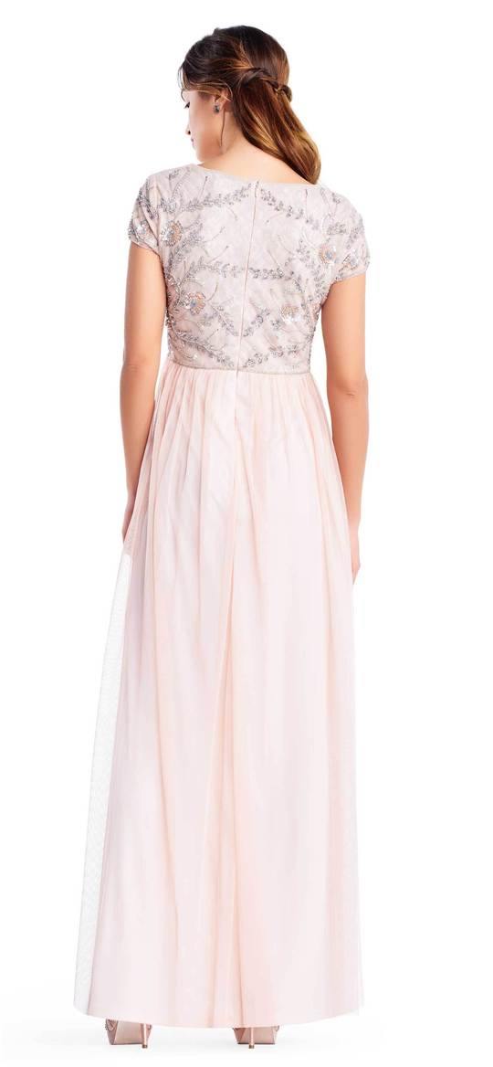 Adrianna Papell Mother of the Bride Long Formal Gown - The Dress Outlet