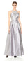 Adrianna Papell Long Formal Halter Prom Dress - The Dress Outlet Adrianna Papell