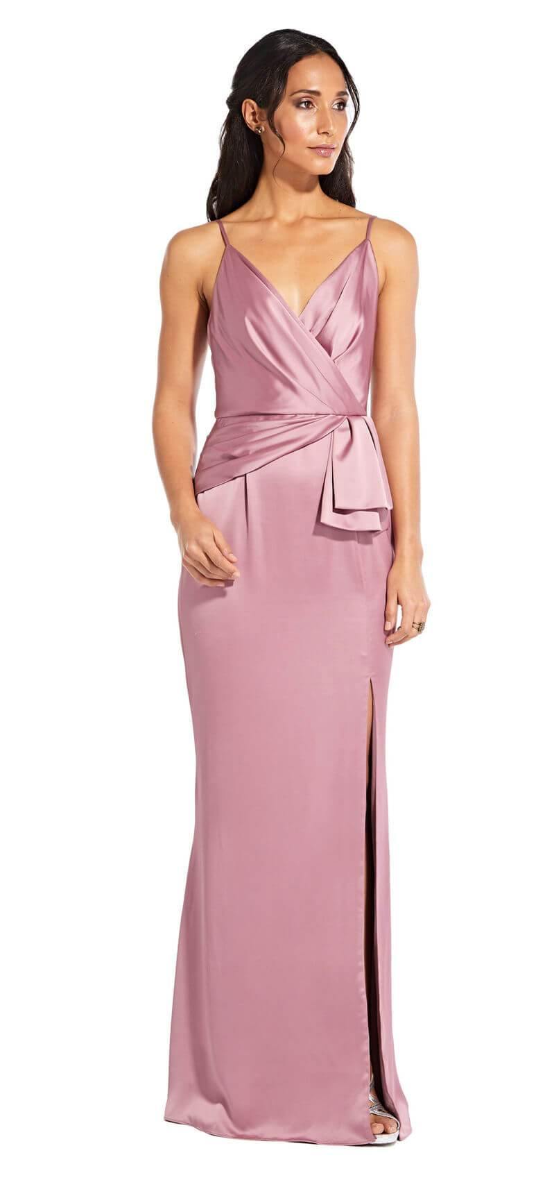 Adrianna Papell Long Formal Evening Prom Dress - The Dress Outlet Adrianna Papell