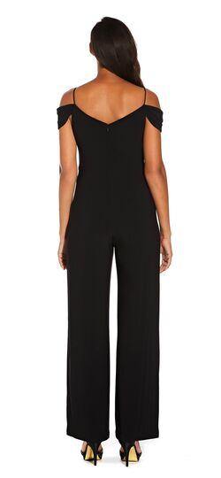 Adrianna Papell Off Shoulder Pant Set Formal - The Dress Outlet Adrianna Papell