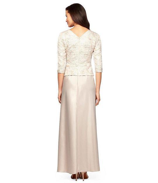 Alex Evenings Long Formal Petite Evening Dress - The Dress Outlet