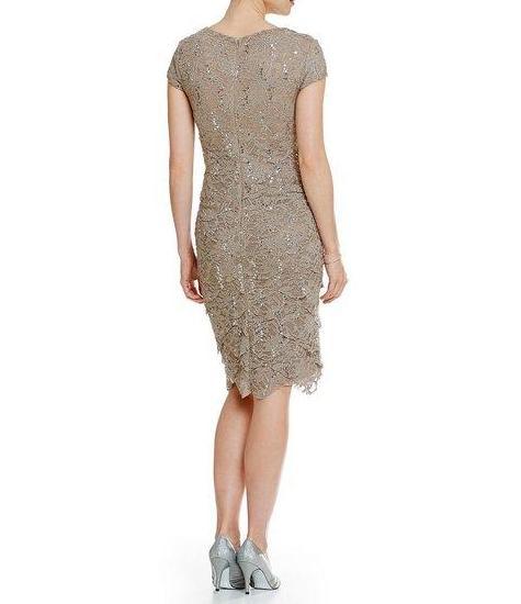 Alex Evenings Short Formal Dress Cocktail - The Dress Outlet Alex Evenings