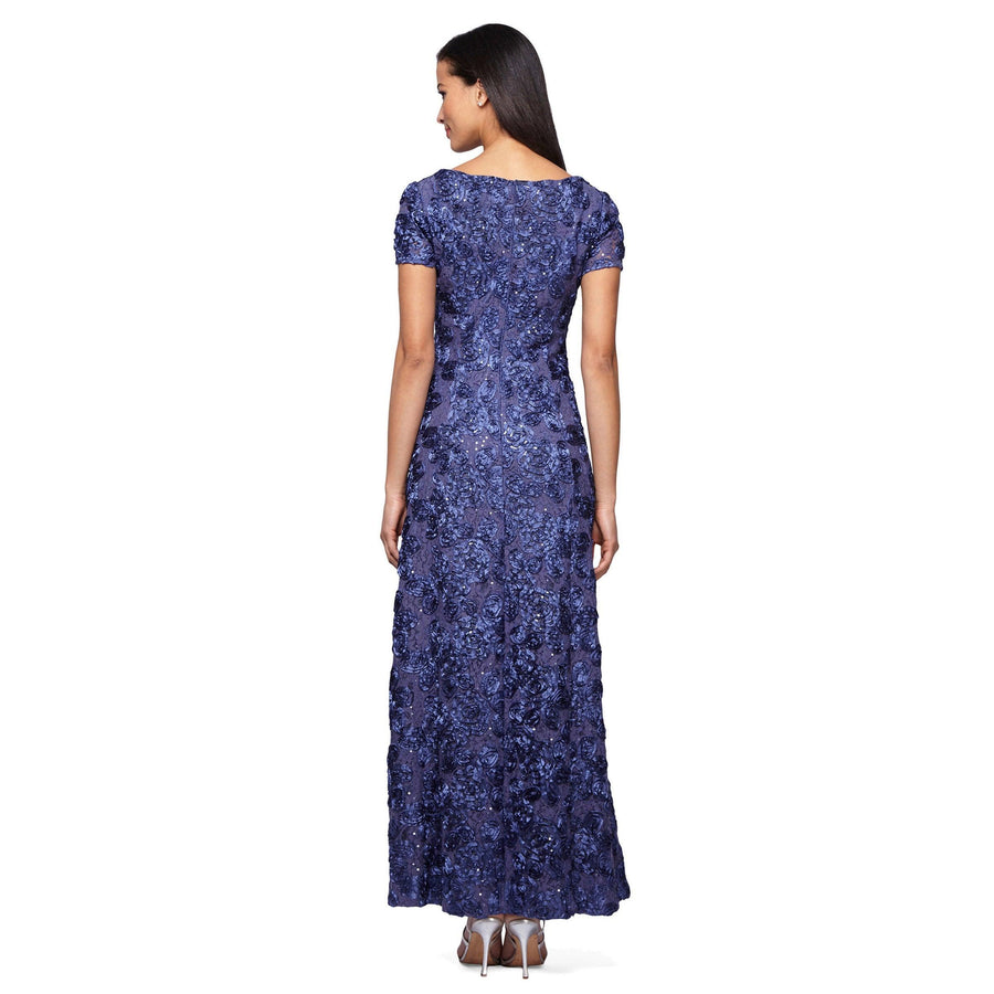 Alex Evenings Long Mother of the Bride Dress 112788 - The Dress Outlet