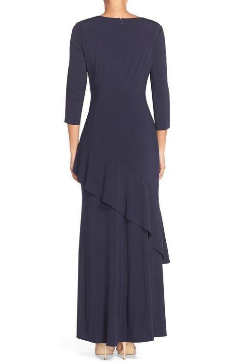 Alex Evenings Long Formal Dress Casual - The Dress Outlet Alex Evenings