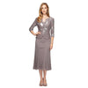 Alex Evenings Short Sequin Jacket Dress 196267 - The Dress Outlet