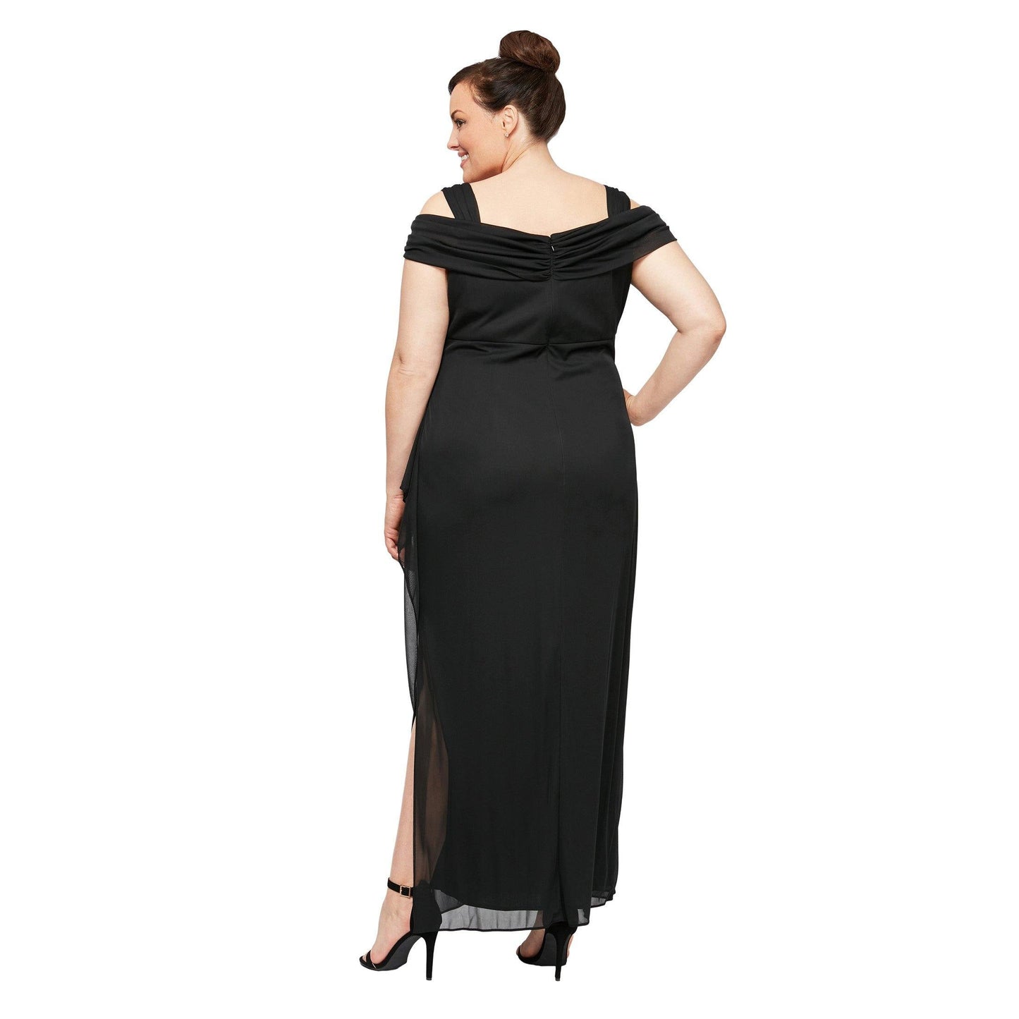 Alex Evenings Long Plus Size Formal Dress 432156 - The Dress Outlet