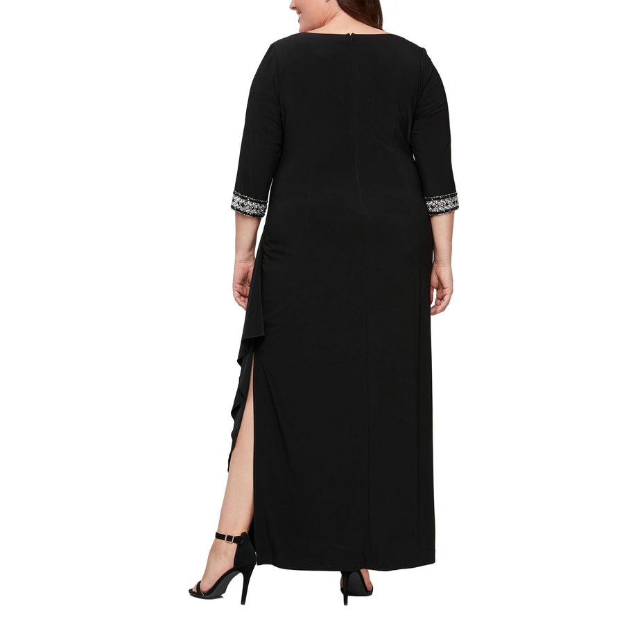 Alex Evenings Plus Size Long Formal Dress 4351416 - The Dress Outlet