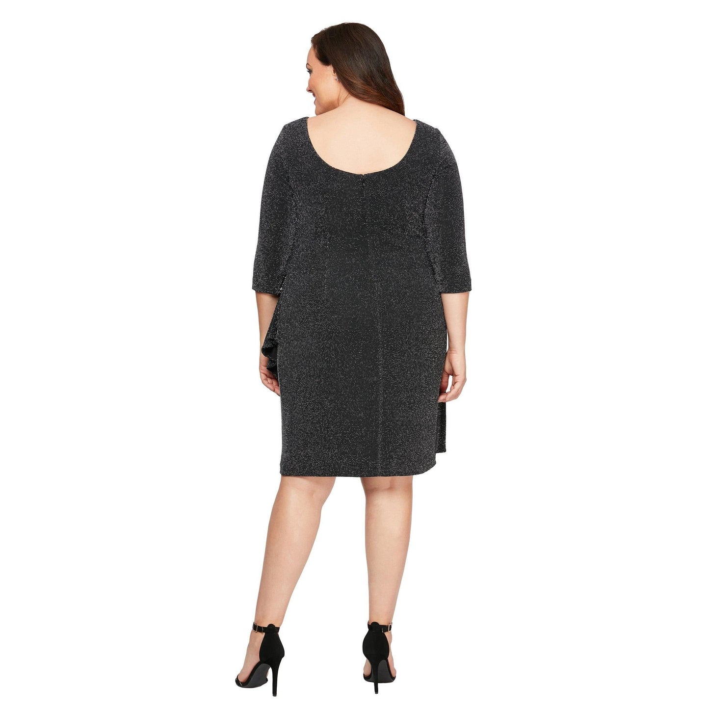 Alex Evenings Plus Size Short Beaded Dress 8427510 - The Dress Outlet