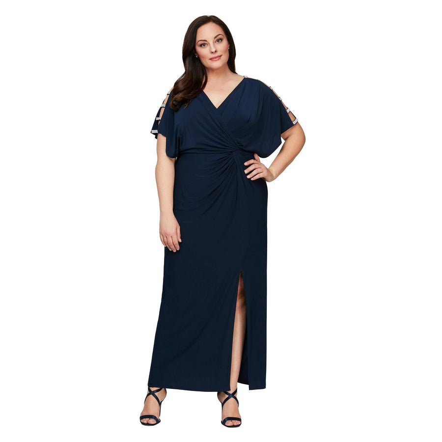 Alex Evenings Long Formal Plus Size Dress 84351544 - The Dress Outlet