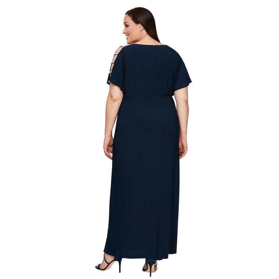 Alex Evenings Long Formal Plus Size Dress 84351544 - The Dress Outlet