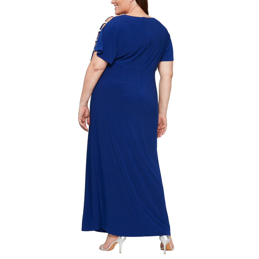 Alex Evenings Long Formal Plus Size Dress 84351544 - The Dress Outlet