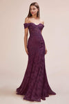 Andrea & Leo CDA0666 Long Prom Dress Evening Gown Eggplant