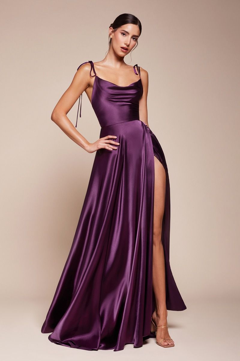 Prom Dresses Classic Formal Bridesmaids Prom Dress Eggplant Eggplant