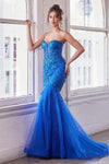 Prom Dresses Long Glitter Sequin Formal Prom Dress Royal