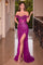 Prom Dresses Off Shoulder Prom Orchid