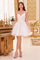 Prom Dresses Spaghetti Strap Prom Dress Off White