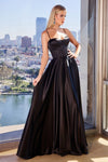 Prom Dresses A Line Prom Long Dress Black