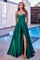 Prom Dresses A Line Prom Long Dress Emerald