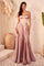 Prom Dresses A Line Prom Long Dress Mauve