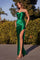 Prom Dresses Fitted Formal Prom Long Dress Emerald