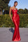 Prom Dresses Fitted Formal Prom Long Dress Red